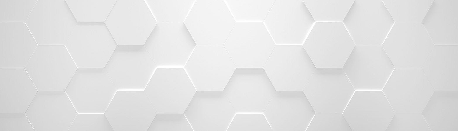 A white background with a pattern of squares and triangles.